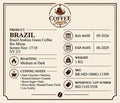 100% Arabica Blended Coffee Beans (1kg / 1000g) – Premium Whole Bean | Smooth, Rich & Balanced Dark Roast
