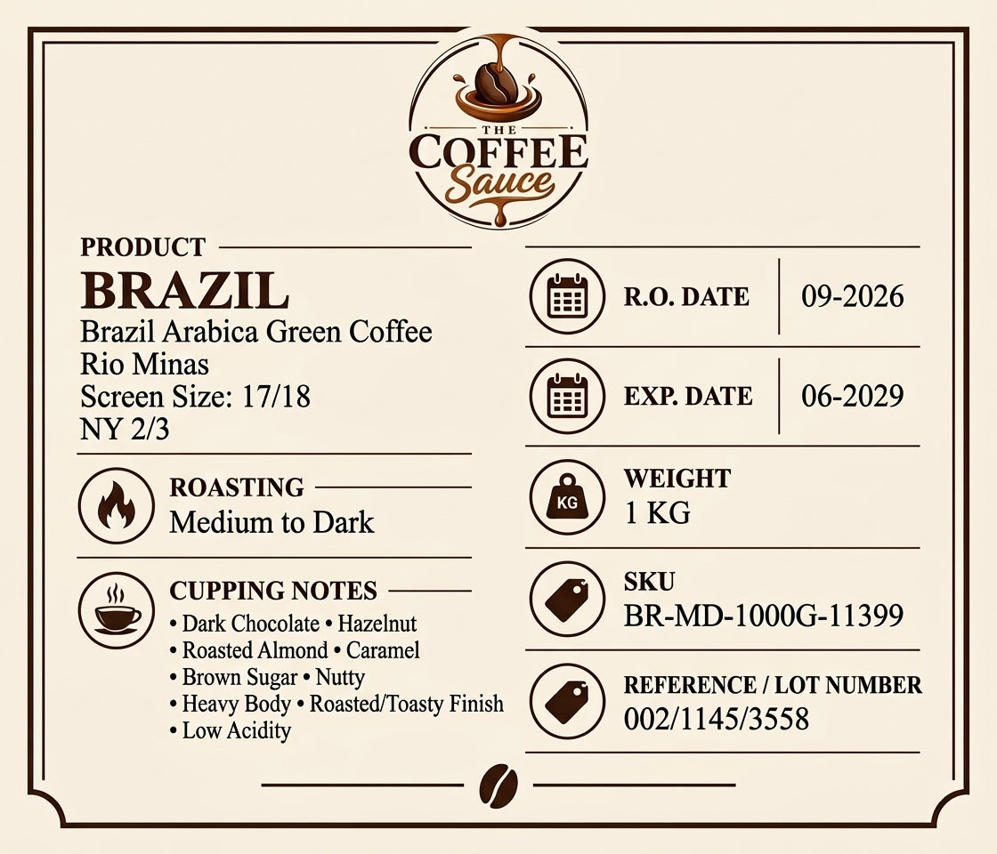 100% Arabica Blended Coffee Beans (1kg / 1000g) – Premium Whole Bean | Smooth, Rich & Balanced Dark Roast
